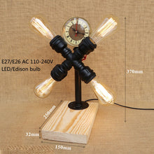 Load image into Gallery viewer, Loft Industrial Vintage Table Lamp