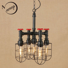 Load image into Gallery viewer, Vintage Iron Pendant Lamp