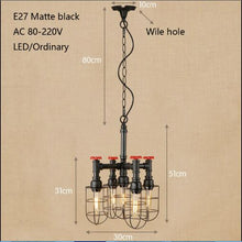 Load image into Gallery viewer, Vintage Iron Pendant Lamp