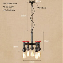 Load image into Gallery viewer, Loft Retro Black Pendant Lights