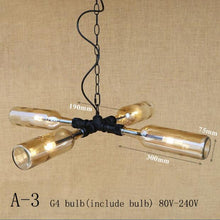 Load image into Gallery viewer, Loft Retro Glass Pendant Lights