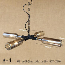 Load image into Gallery viewer, Loft Retro Glass Pendant Lights