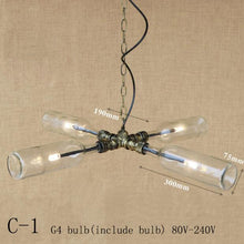 Load image into Gallery viewer, Loft Retro Glass Pendant Lights