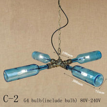 Load image into Gallery viewer, Loft Retro Glass Pendant Lights