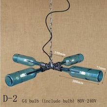 Load image into Gallery viewer, Loft Retro Glass Pendant Lights