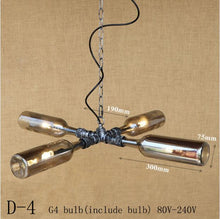 Load image into Gallery viewer, Loft Retro Glass Pendant Lights
