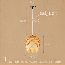 Load image into Gallery viewer, Loft Modern Wood Pendant Lamp