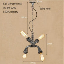 Load image into Gallery viewer, Loft Retro Black Pendant Lights