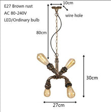 Load image into Gallery viewer, Loft Retro Black Pendant Lights