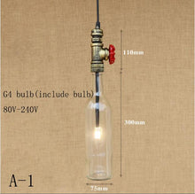 Load image into Gallery viewer, Loft Retro Glass Pendant Lamps
