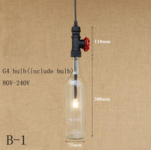 Load image into Gallery viewer, Loft Retro Glass Pendant Lamps