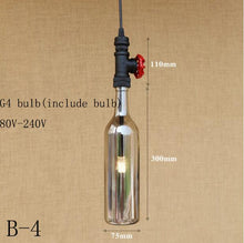 Load image into Gallery viewer, Loft Retro Glass Pendant Lamps