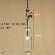 Load image into Gallery viewer, Loft Retro Glass Pendant Lamps