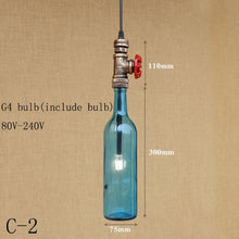 Load image into Gallery viewer, Loft Retro Glass Pendant Lamps