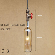 Load image into Gallery viewer, Loft Retro Glass Pendant Lamps