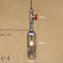 Load image into Gallery viewer, Loft Retro Glass Pendant Lamps