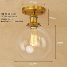 Load image into Gallery viewer, Loft Vintage Iron Ceiling Lamps