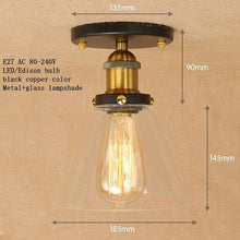 Load image into Gallery viewer, Loft Vintage Iron Ceiling Lamps