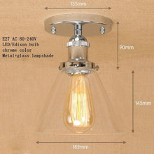 Load image into Gallery viewer, Loft Vintage Iron Ceiling Lamps