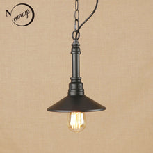 Load image into Gallery viewer, Vintage Iron Black Pendant Lamp