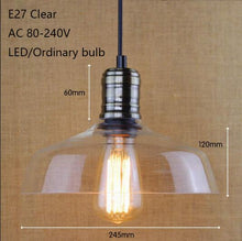Load image into Gallery viewer, Modern Iron Glass Pendant Lamp