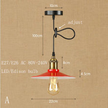 Load image into Gallery viewer, Modern Red  Pendant Lamp