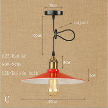 Load image into Gallery viewer, Modern Red  Pendant Lamp