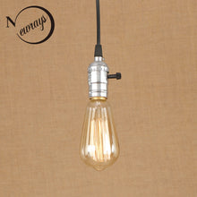 Load image into Gallery viewer, Vintage Iron Painted Silver Pendant Lamp