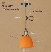 Load image into Gallery viewer, Modern Colorful Iron Pendant Lamp