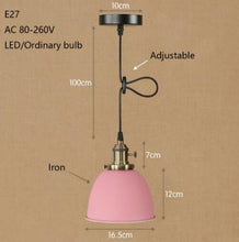 Load image into Gallery viewer, Modern Colorful Iron Pendant Lamp