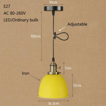 Load image into Gallery viewer, Modern Colorful Iron Pendant Lamp