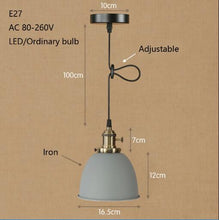 Load image into Gallery viewer, Modern Colorful Iron Pendant Lamp