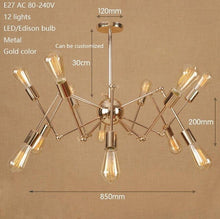 Load image into Gallery viewer, Modern Big Spider Pendant Lights