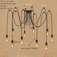 Load image into Gallery viewer, Big Spider Ceramic Pendant Lamp