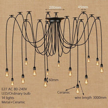 Load image into Gallery viewer, Big Spider Ceramic Pendant Lamp