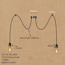 Load image into Gallery viewer, Big Spider Ceramic Pendant Lamp
