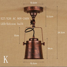 Load image into Gallery viewer, Northern Europe retro lamps