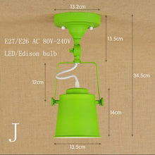 Load image into Gallery viewer, Northern Europe retro lamps