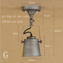 Load image into Gallery viewer, Northern Europe retro lamps