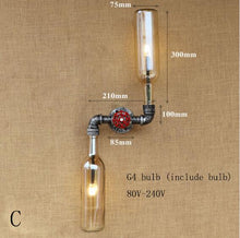 Load image into Gallery viewer, Retro Glass Wall Lamp
