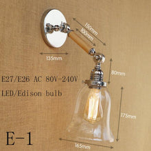 Load image into Gallery viewer, Retro Loft Wall lamp