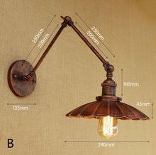 Load image into Gallery viewer, Vintage Loft  wall lamp