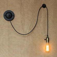 Load image into Gallery viewer, Antique Retro Black Wall lamp