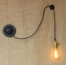 Load image into Gallery viewer, Antique Retro Black Wall lamp