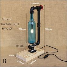 Load image into Gallery viewer, Modern Bottle desk light